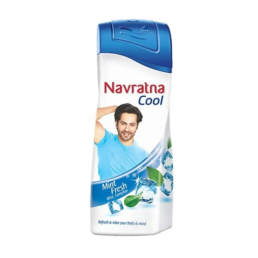 Navratna Mint Fresh Cool Talc 50G