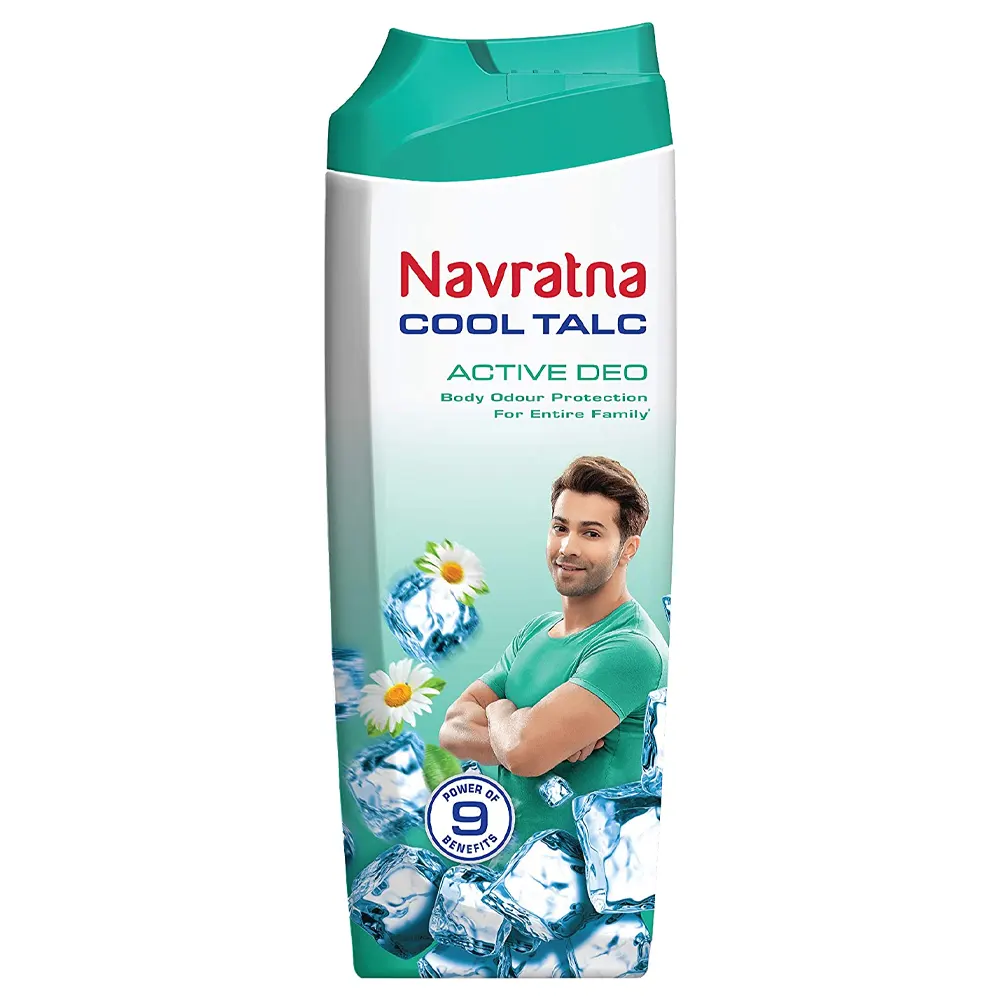 Navratna Active Deo Cool Talc 400G