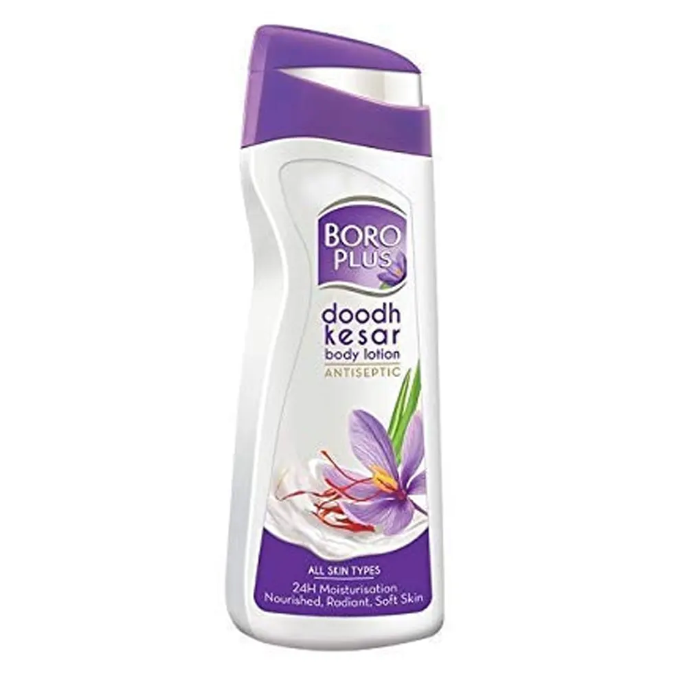Boro Plus Doodh Kesar Body Lotion Ayurvedic Soft Glowing Skin 100Ml