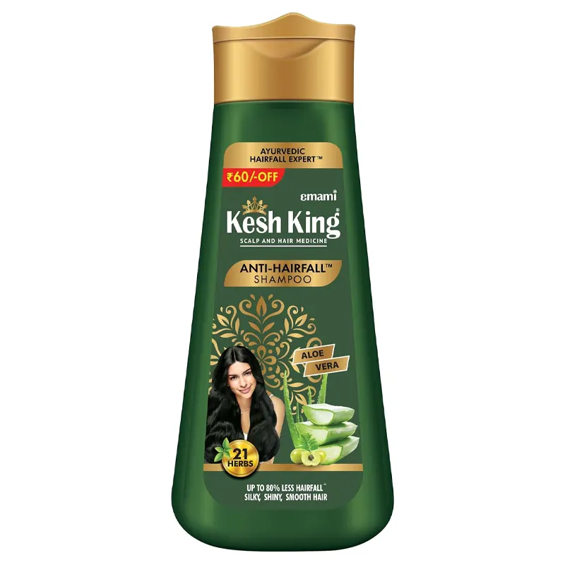 Kesh King Scalp And Hair Medicine Anti Hair Fall Shampoo Aloe Vera 340Ml