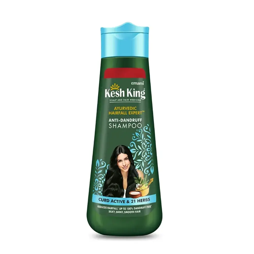 Emami Kesh King Anti-Dandruff Shampoo Curd Active And 21 Herbs 80Ml