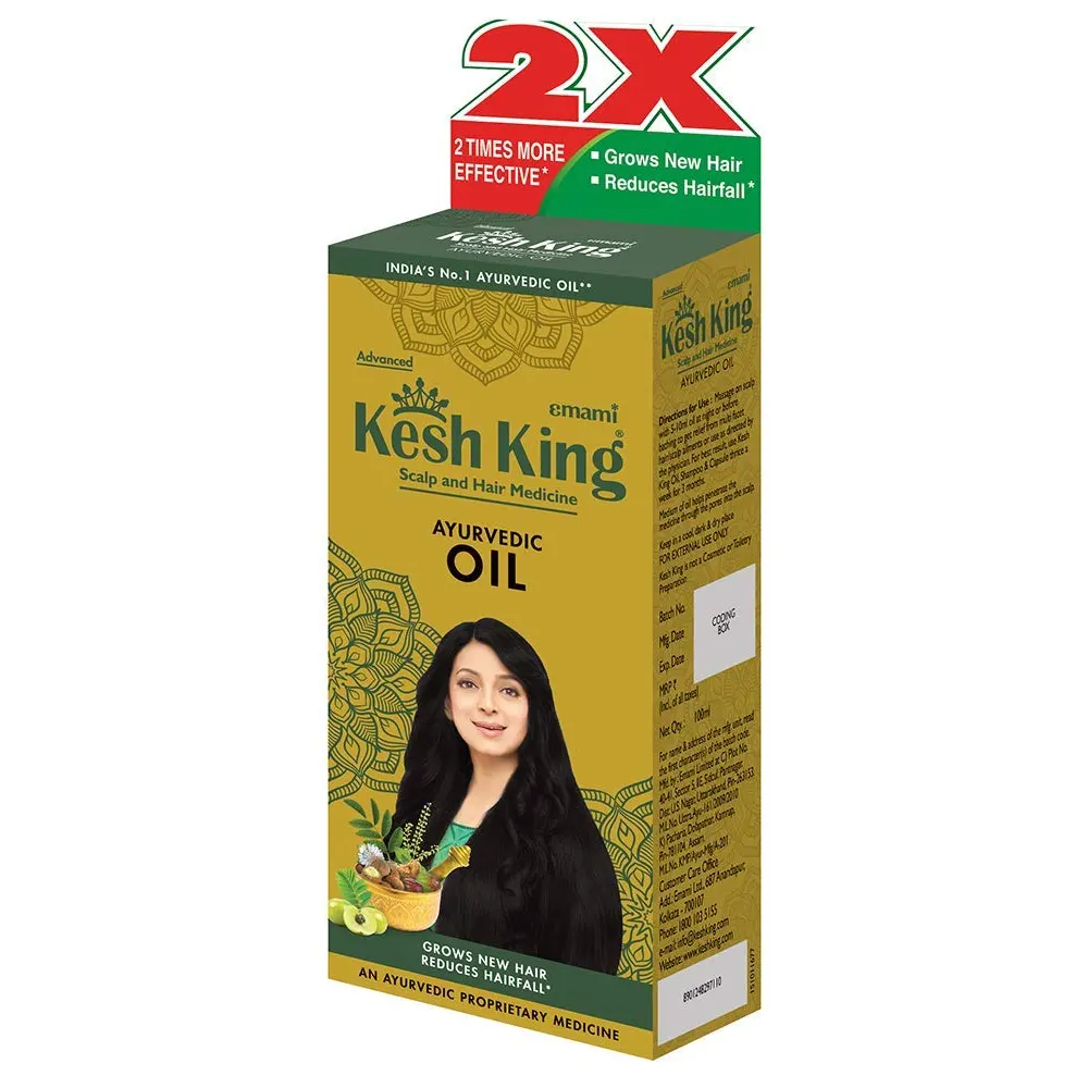 Kesh King Scalp And Hair Medicine Ayurvedic Medicinal Oil 120Ml