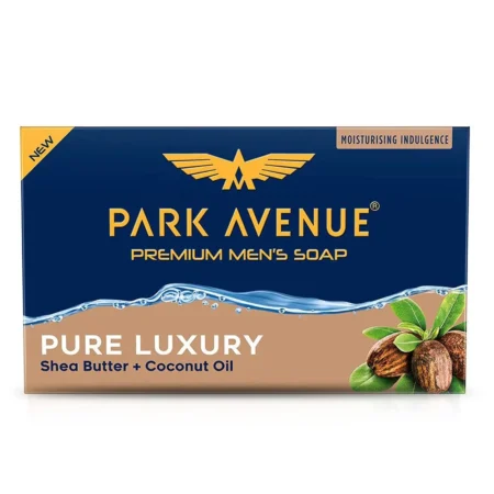 Park Avenue Premium Men'S Soap Pure Luxury Shea Butter + Coconut Oil 125G