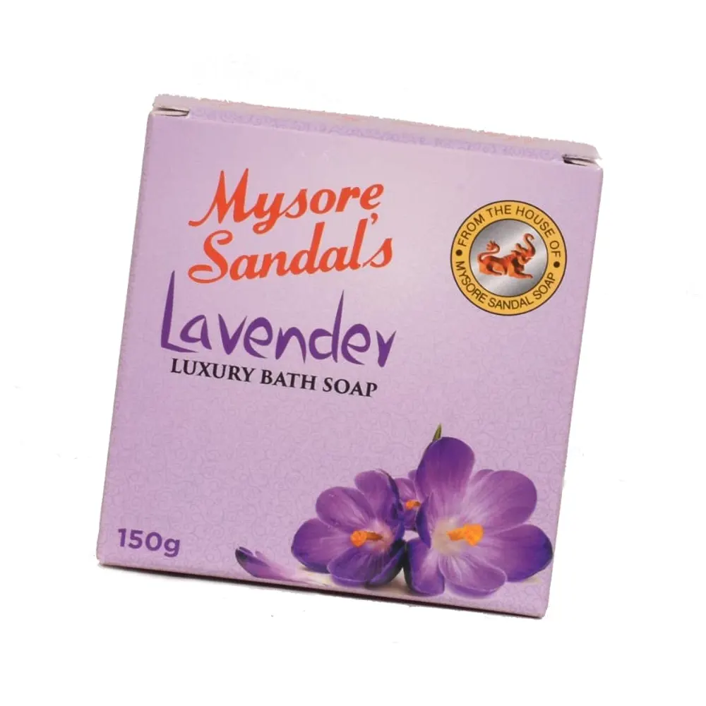 MYSORE SANDAL LAVENDER LUXURY BATH SOAP 150G