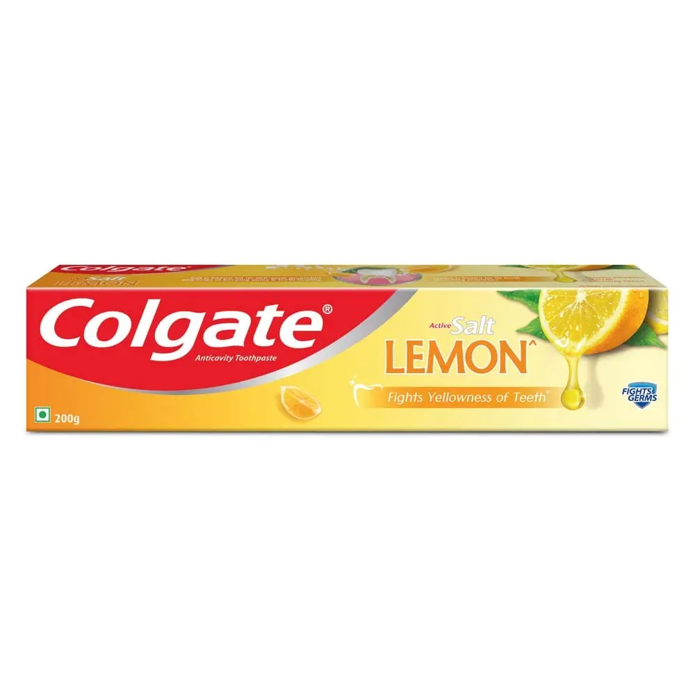 Colgate Active Salt Lemon Healthy White 200G