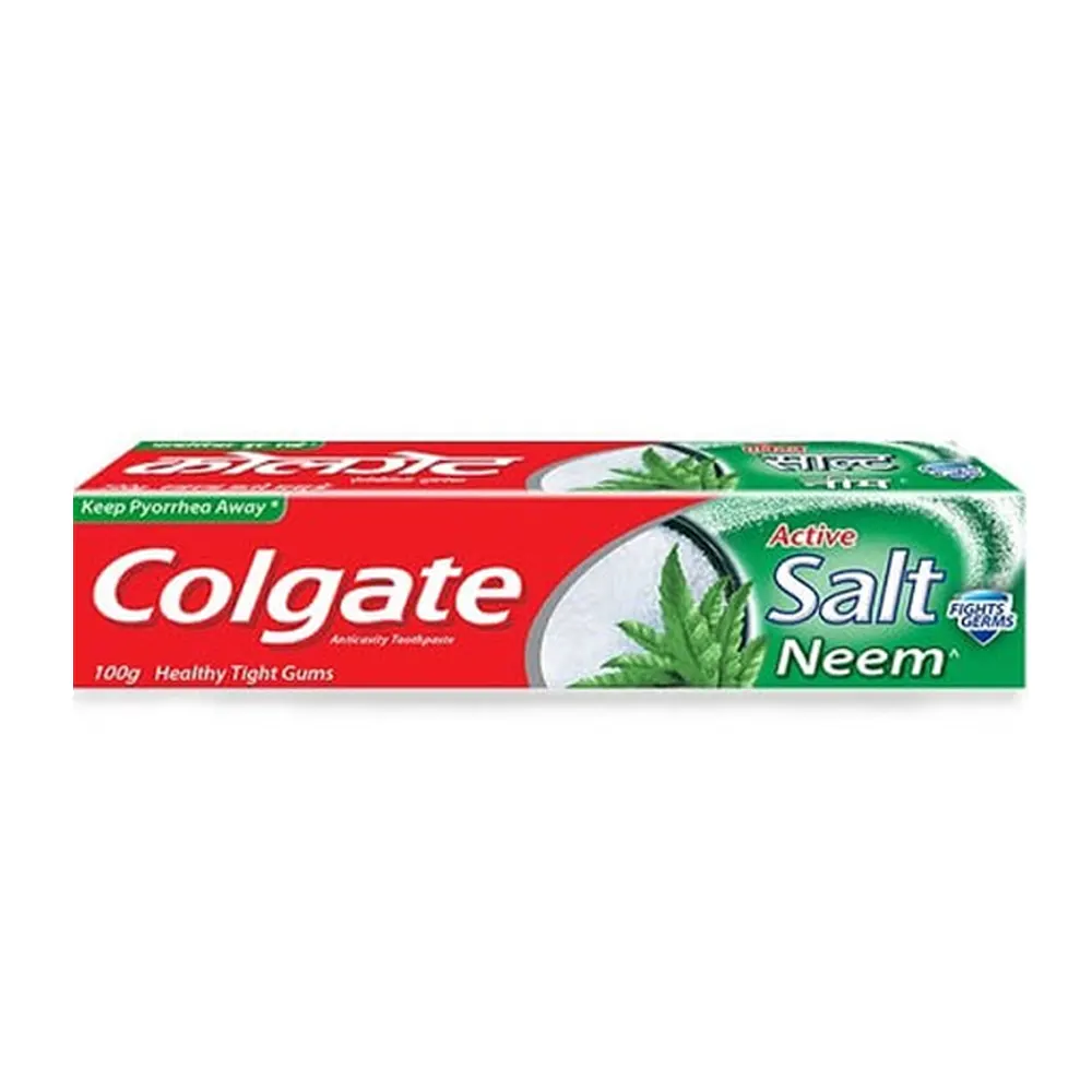 Colgate Anticavity Toothpaste Active Salt Neem Fight Germs 200G