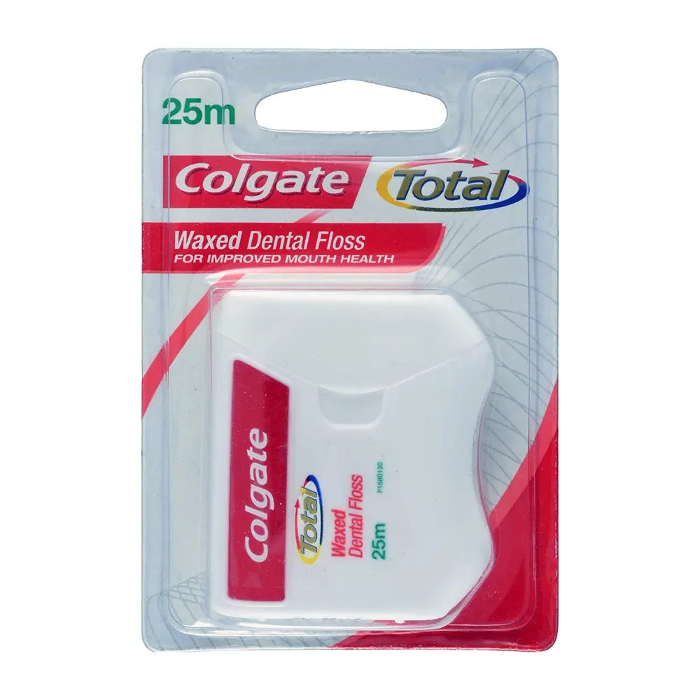 Colgate Total Waxed Dental Floss For Improved Mouth Health 25M