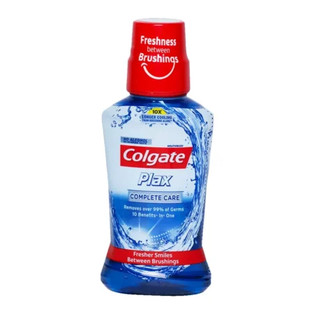 Colgate Plax Complete Care Removes Over 99% Of Germs 10 Benefits In One Fresher Smiles Between Brushings 250Ml