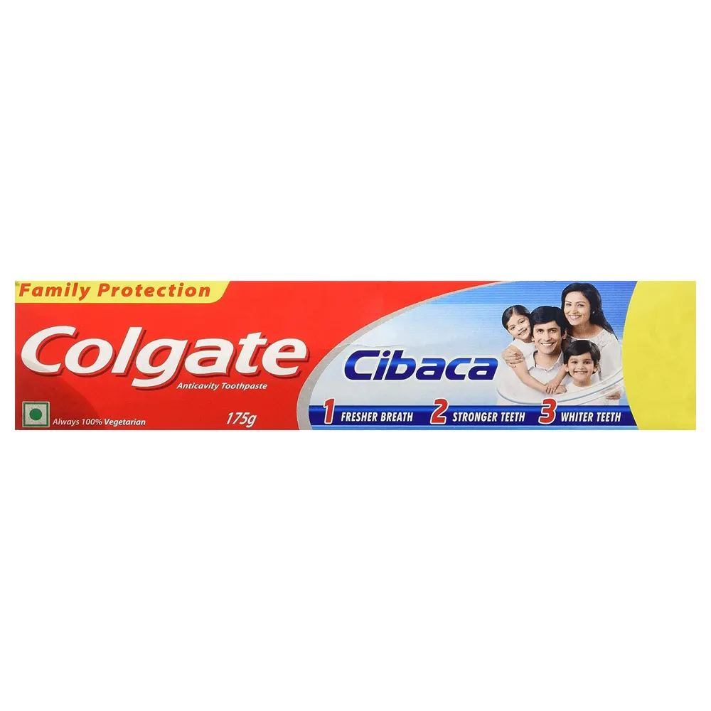Colgate Anticavity Toothpaste Cibaca Fresher Stronger Whiter 175G