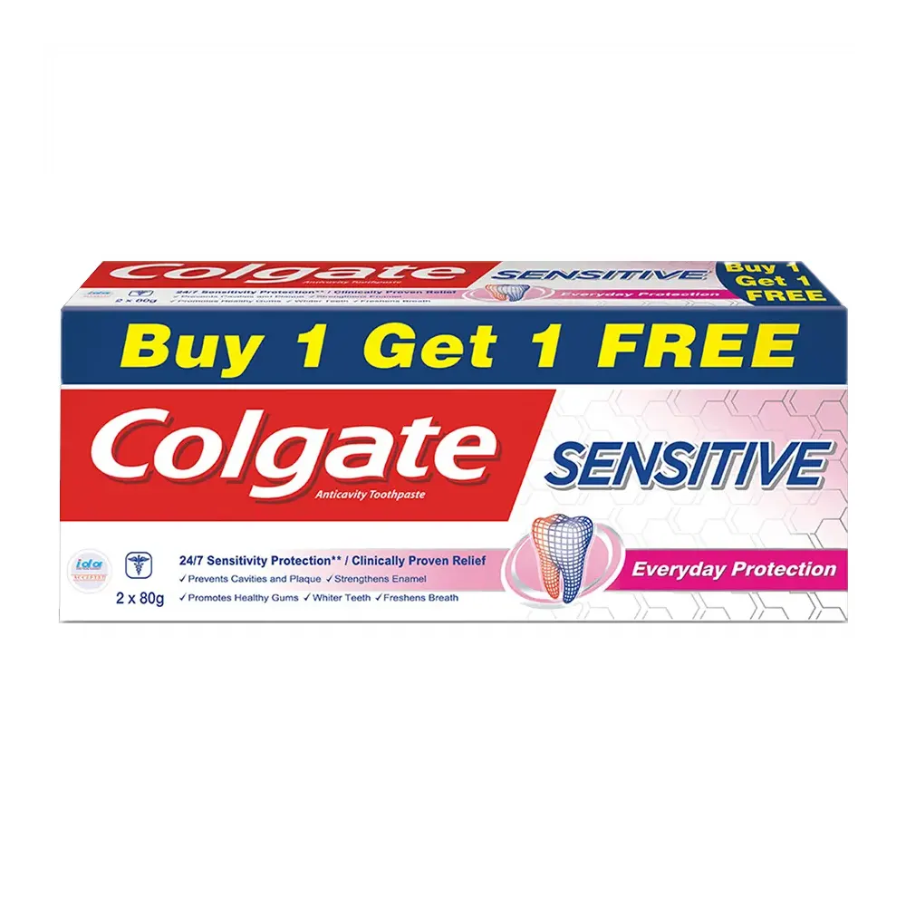 Colgate Sensitive Everyday Protection 2*80G