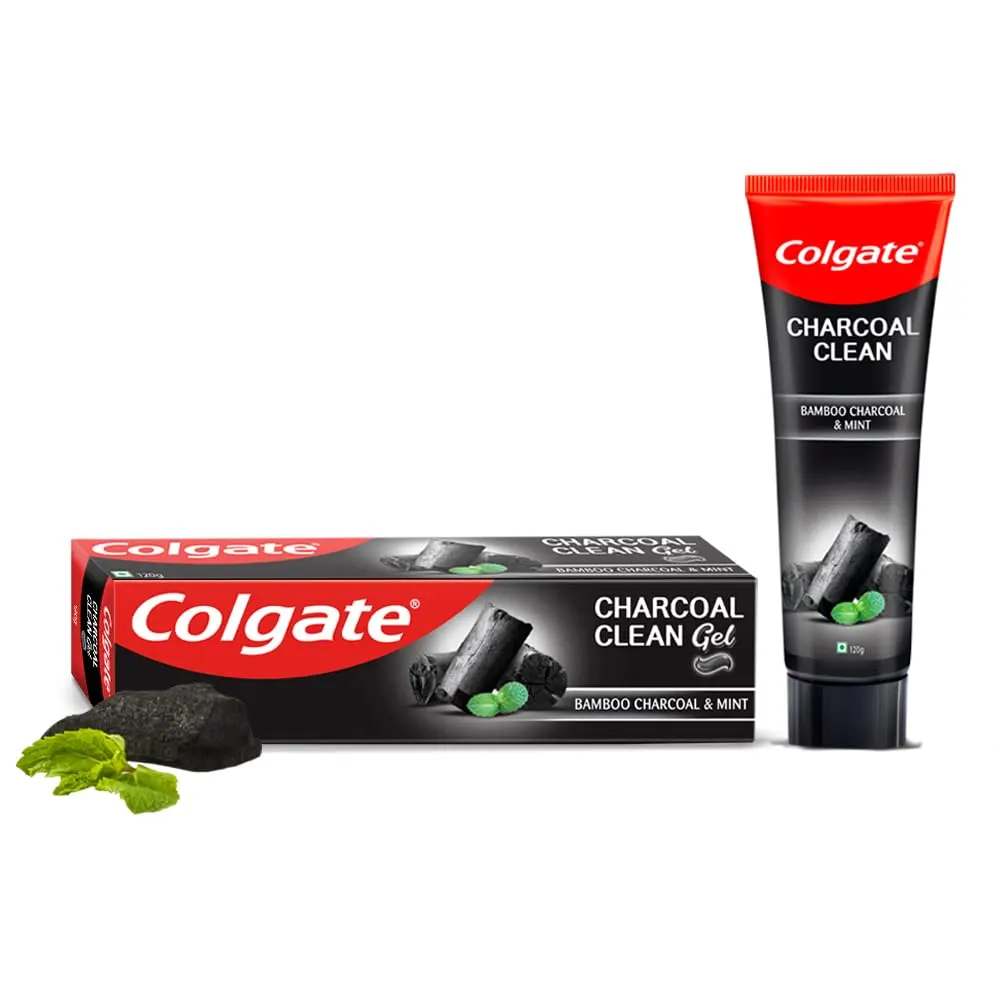 Colgate Charcoal Clean Bamboo Charcoal And Mint 120G