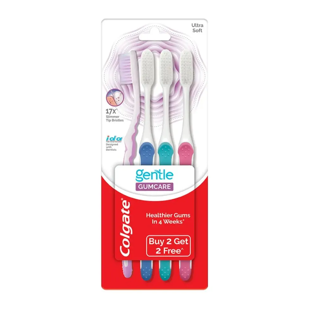 Colgate Gentle Gumcare Healthier Gums In 4 Weeks 2N + 2N Free