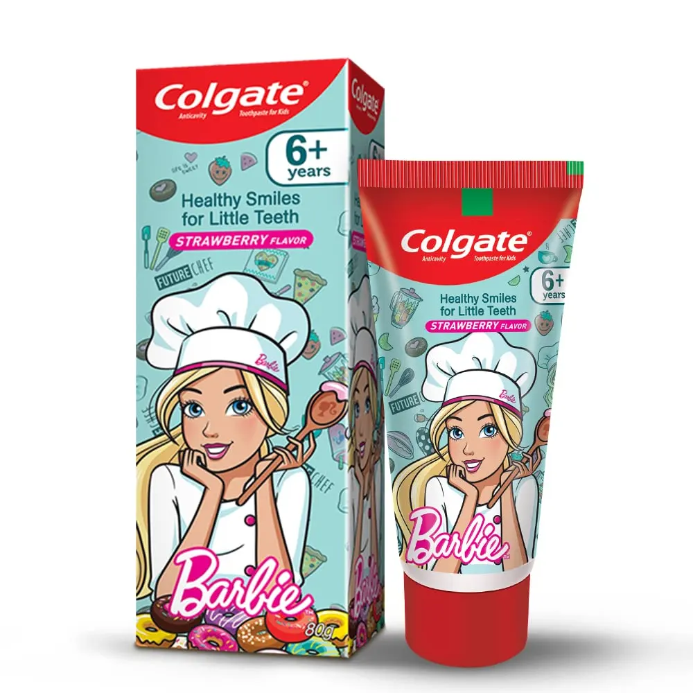 Colgate Healthy Smiles For Little Teeth Anticavity Toothpaste Strawberry Flavor 6+ Years 80G