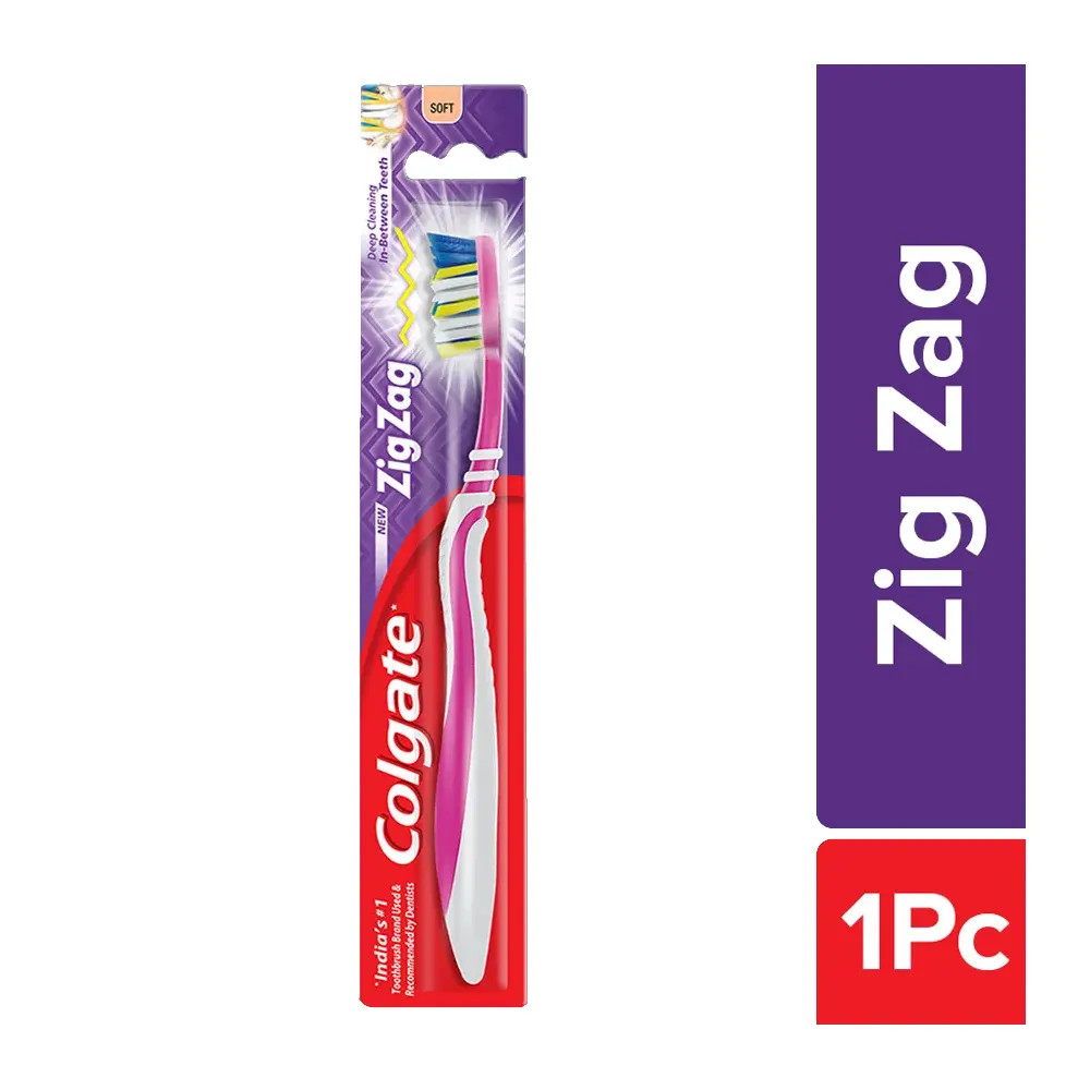 Colgate Zig Zag Anti-Bacterial Soft 1N