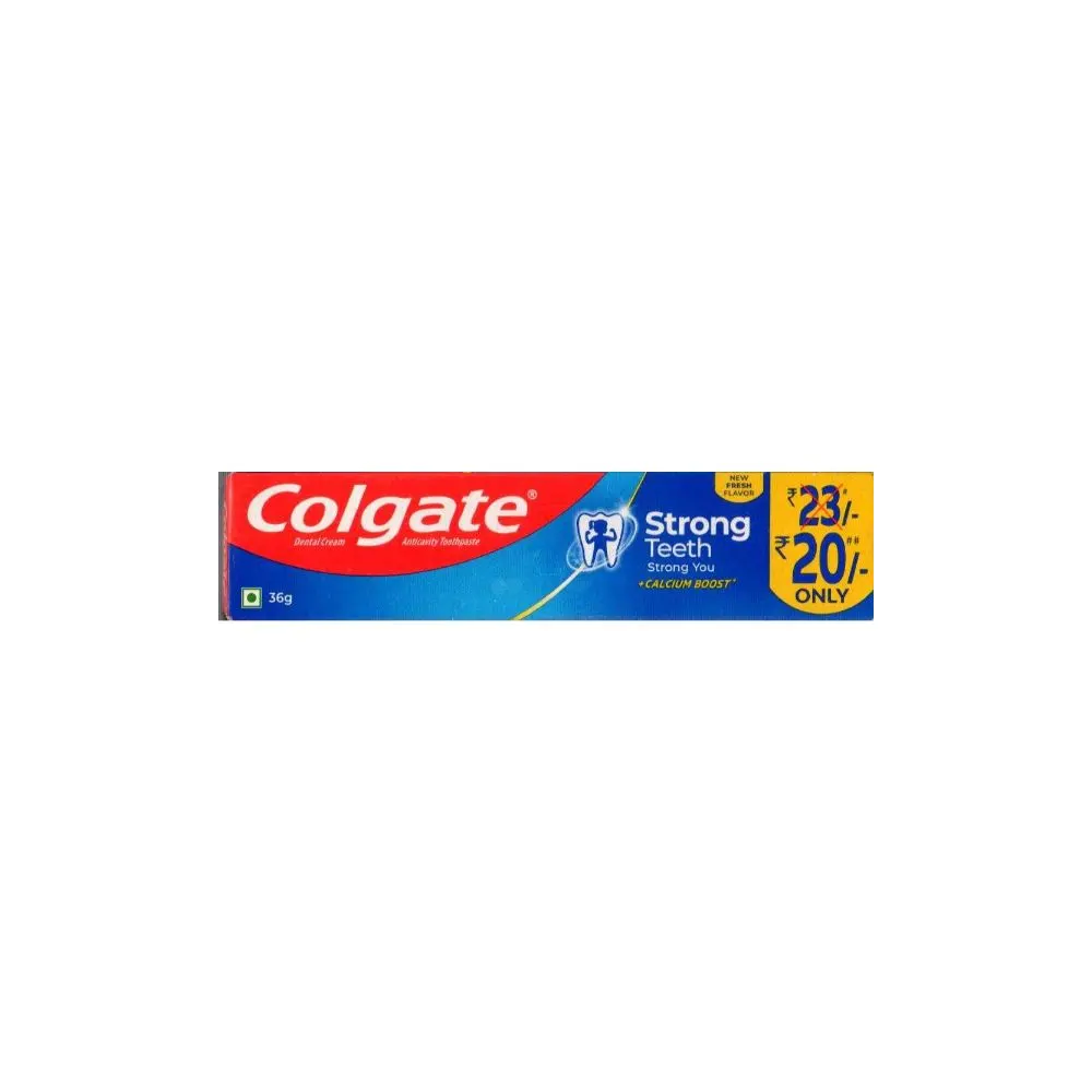Colgate Dental Cream Anticavity Toothpaste Strong Teeth 36G