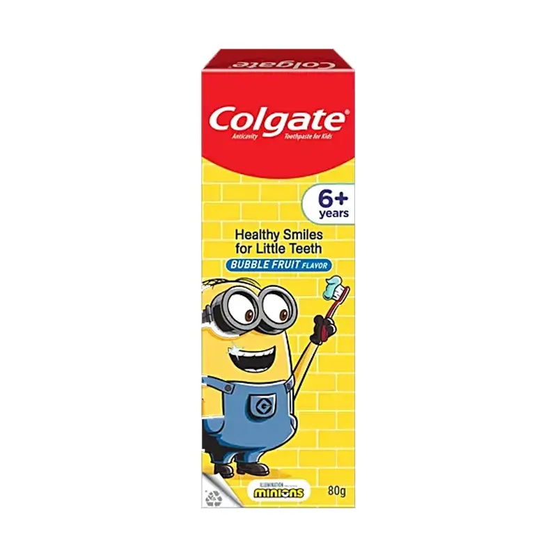 Colgate Healthy Smiles For Little Teeth Bubble Fruit Flavour 80G