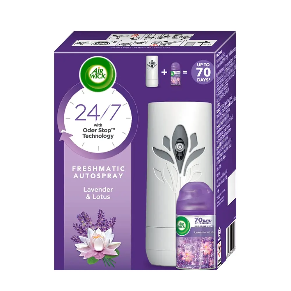 Air Wick Freshmatic Autospray Lavender &Amp; Lotus 1N