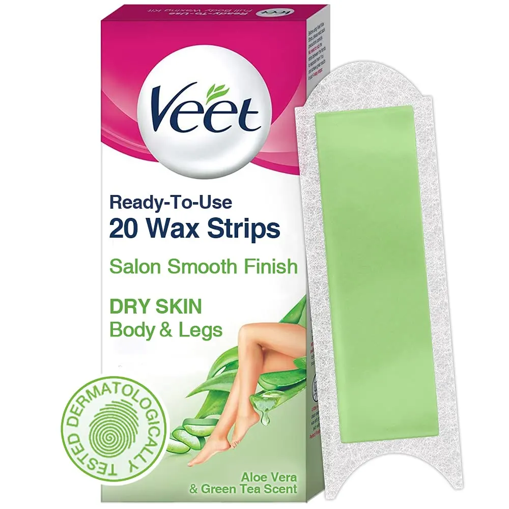 Veet Ready-To-Use Full Body Waxing Kit Dry Skin