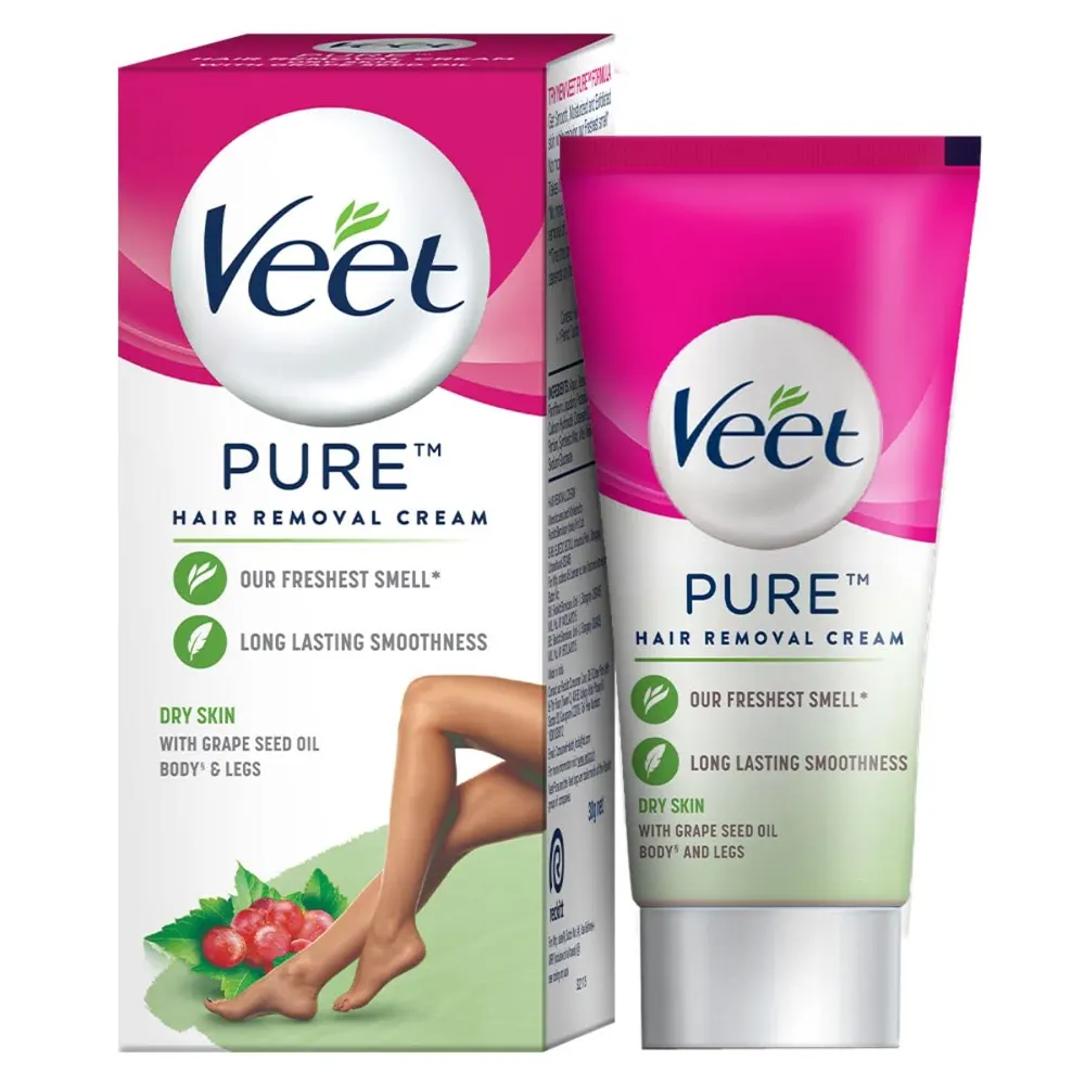 Veet Hair Removal Cream 5 In 1 Skin Benefits Dry Skin 100G
