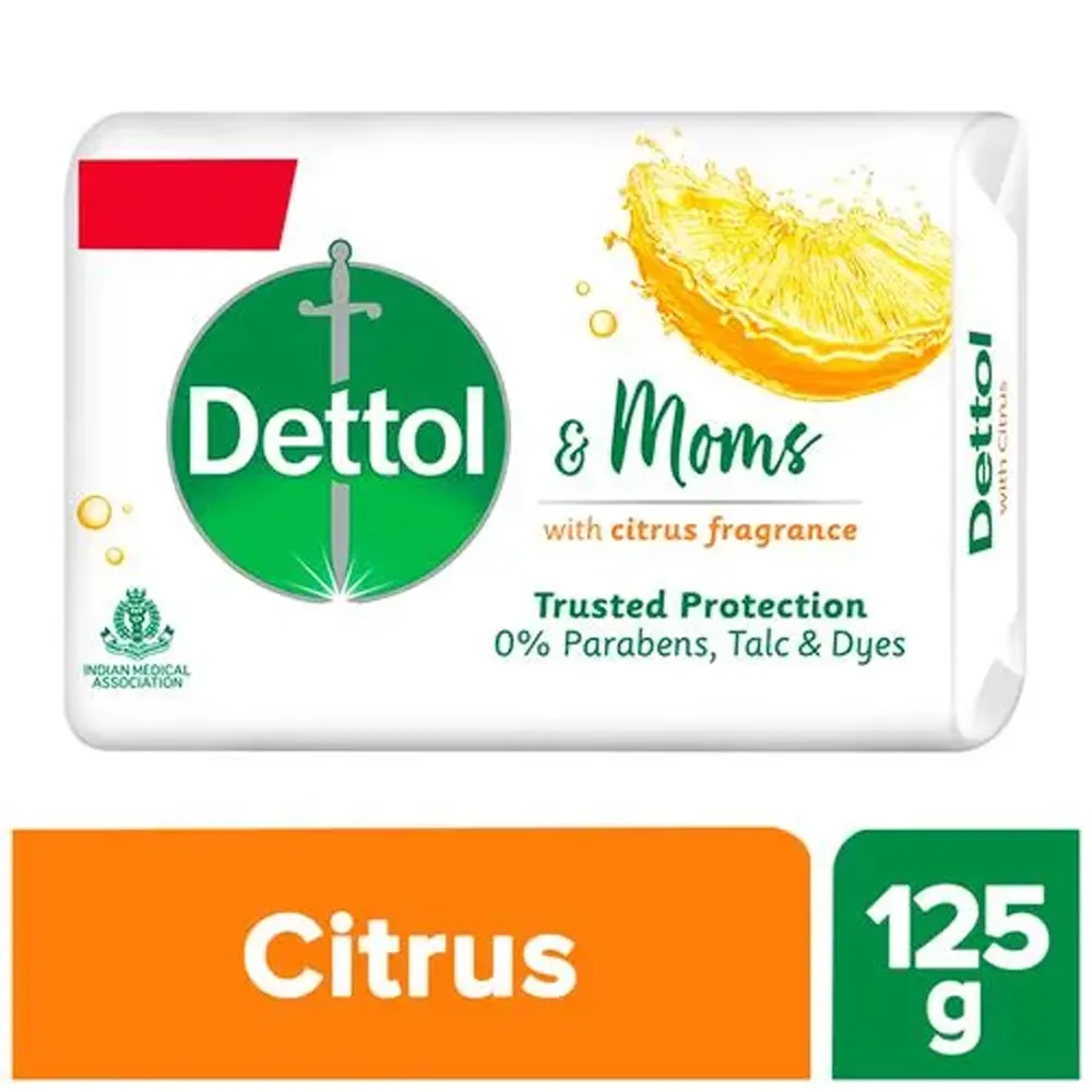 Dettol And Moms With Citrus Fragrance 3 In 1 500G