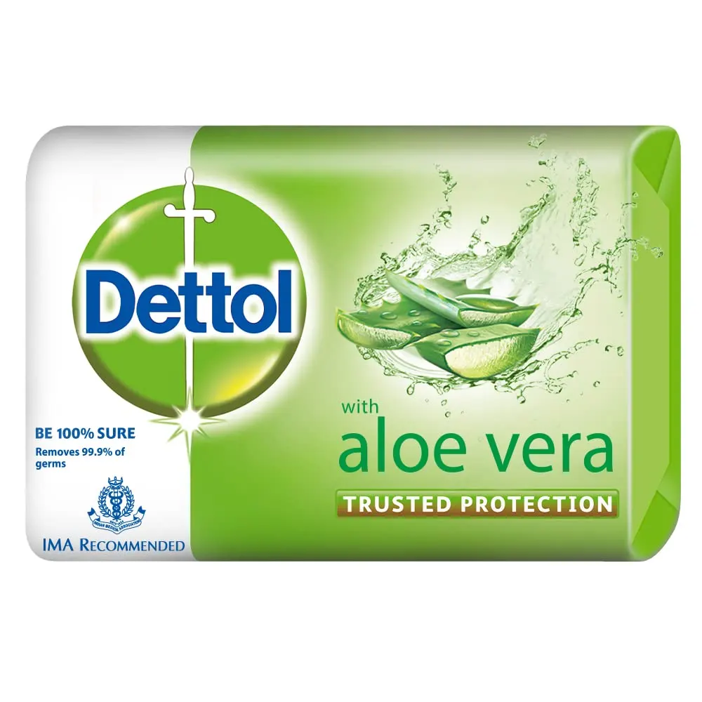 Dettol With Aloe Vera Trusted Protection 75G
