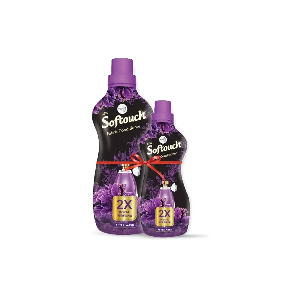 Softouch Fabric Conditioner 2X Royal Perfume After Wash 860Ml