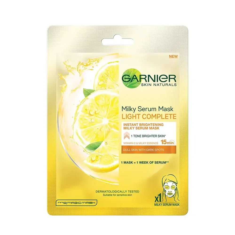 Garnier Skin Naturals Milky Serum Mask Light Complete 30G