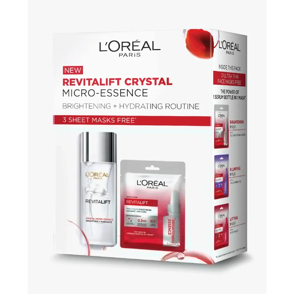 L'Oreal Paris Revitalift Crystal Advanced Skin Care Ritual 65Ml+25G*3N