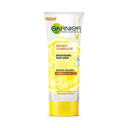 Garnier Skin Naturals Bright Complete Brightening Face Wash Lemon Essence 100G