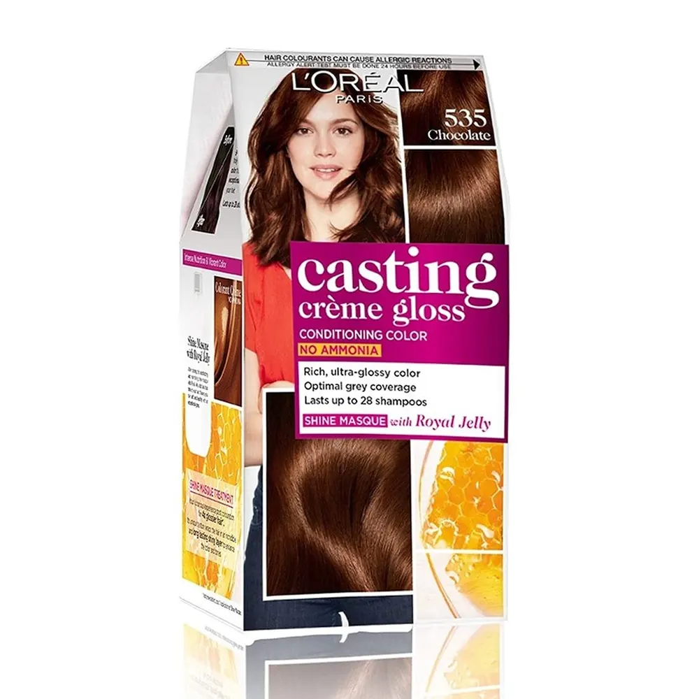 L'Oreal Paris 535 Chocolate Casting Creme Gloss 87.5G + 72Ml