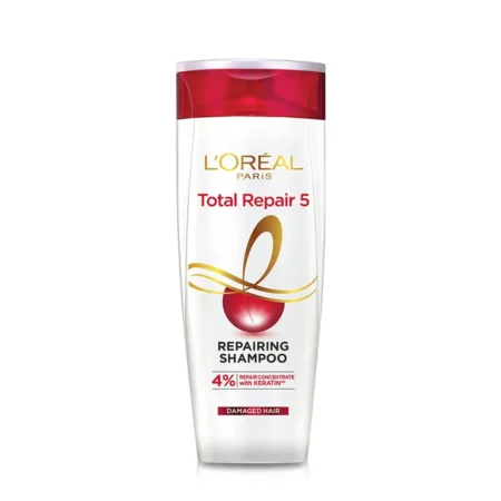 L'OREAL PARIS TOTAL REPAIR 5 REPAIRS AND REINFORCES HAIR FIBERS REPAIRING SHAMPOO DAMAGED HAIR 200ML