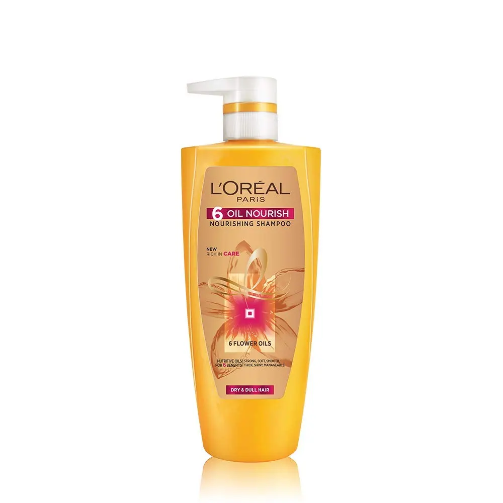 L'Oreal Paris Extraordinary Oil Nourishing Shampoo With 6 Nutritive Oils Dry And Dull Hair 640Ml
