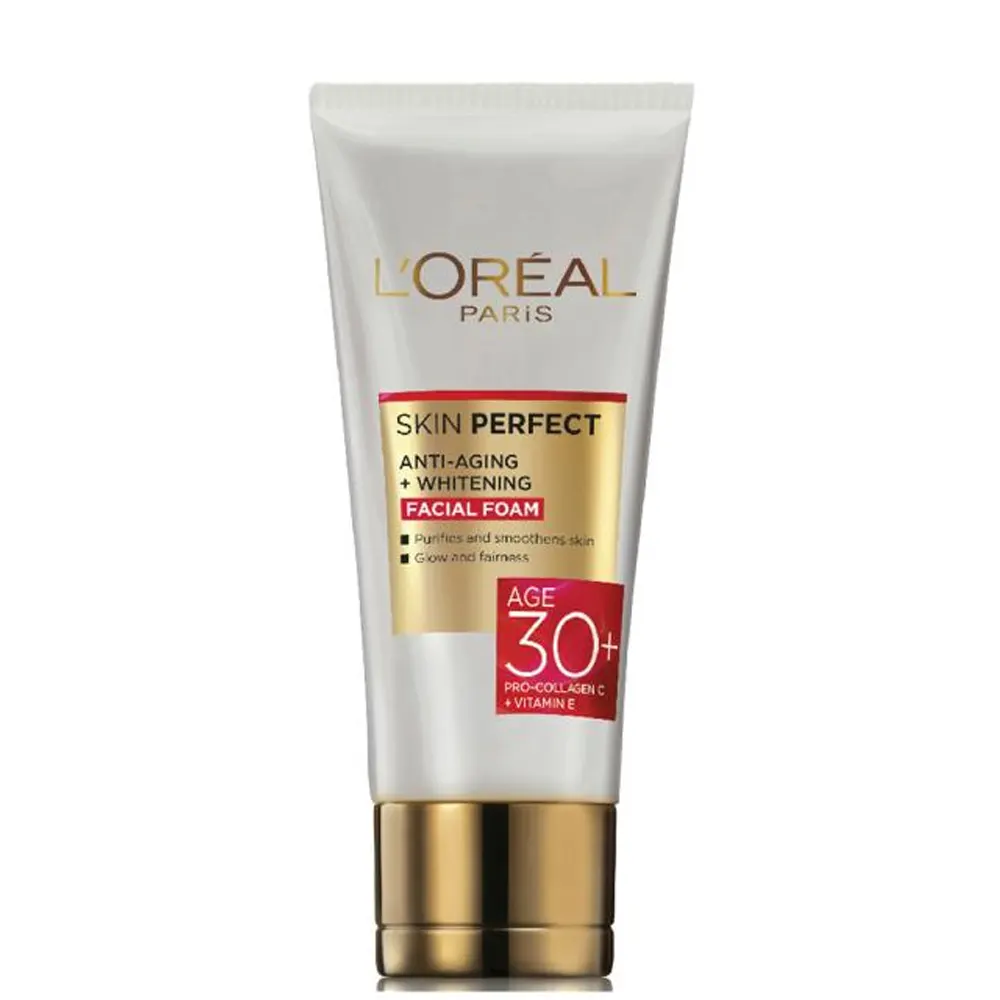 L'Oreal Paris Skin Perfect Anti-Aging + Whitening Facial Foam 50G