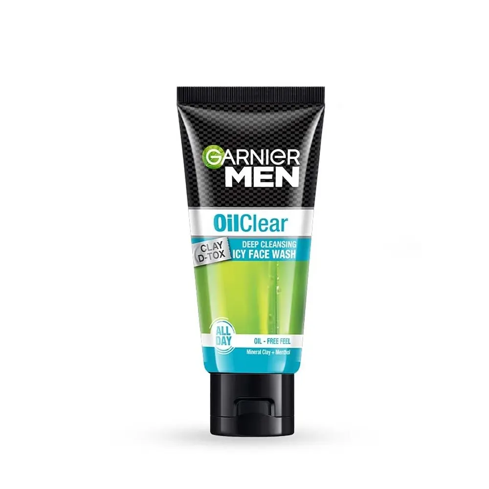 Garnier Men Oil Clear Deep Cleansing Icy Face Wash 60G