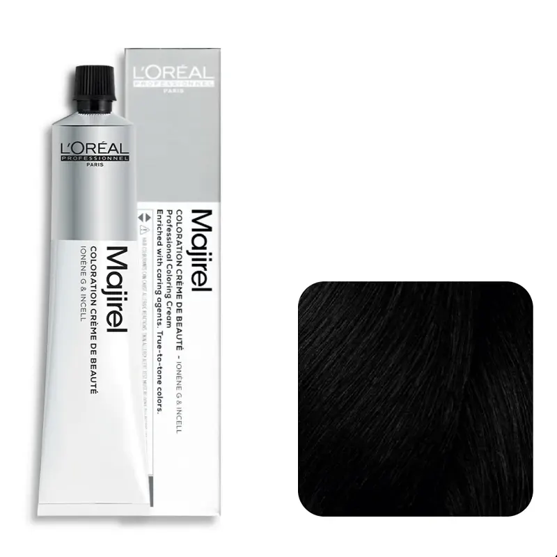 L'Oreal Professional Paris Majirel 1 Black 49.5G