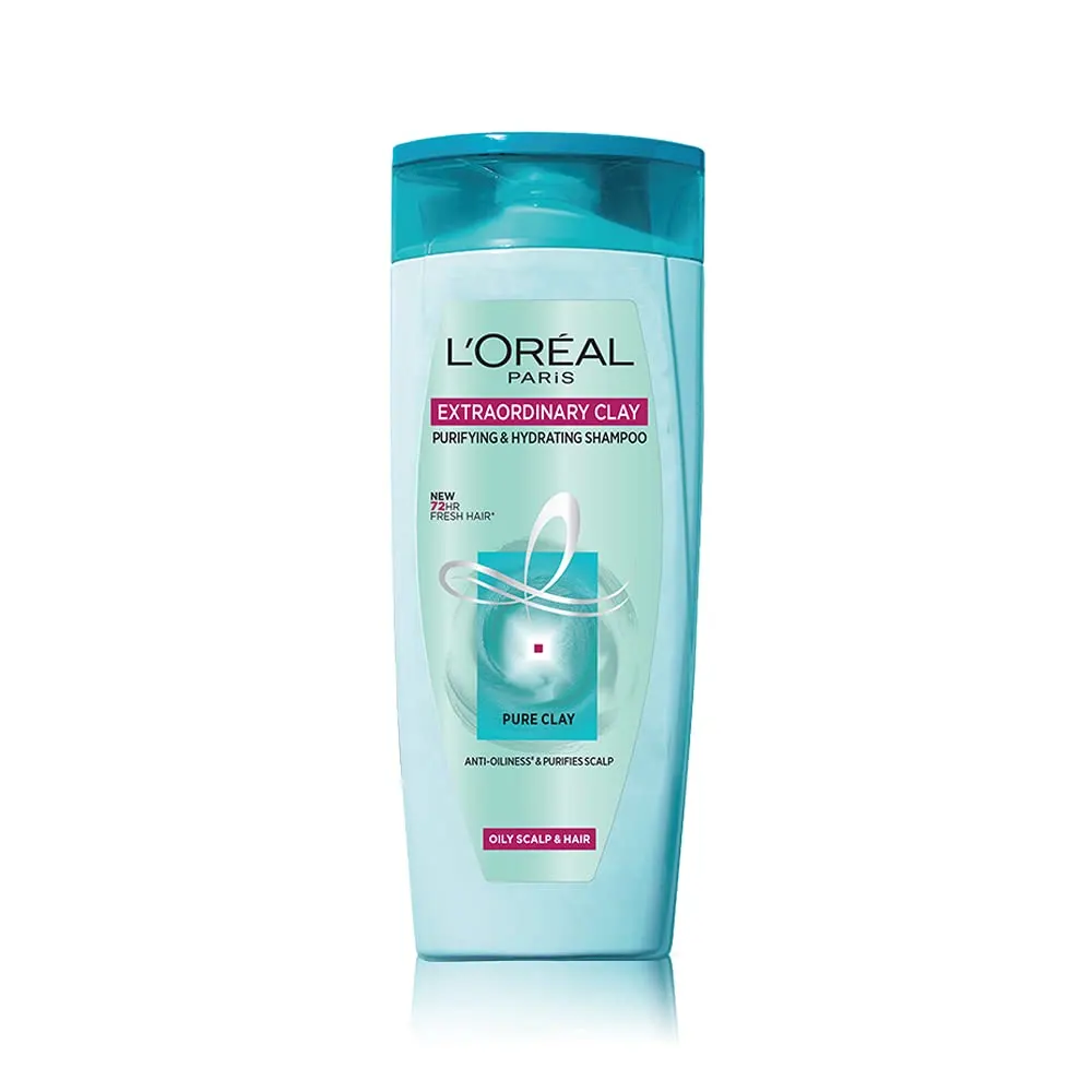 L'Oreal Paris Extraordinary Clay Purifying And Hydrating Shampoo 175Ml