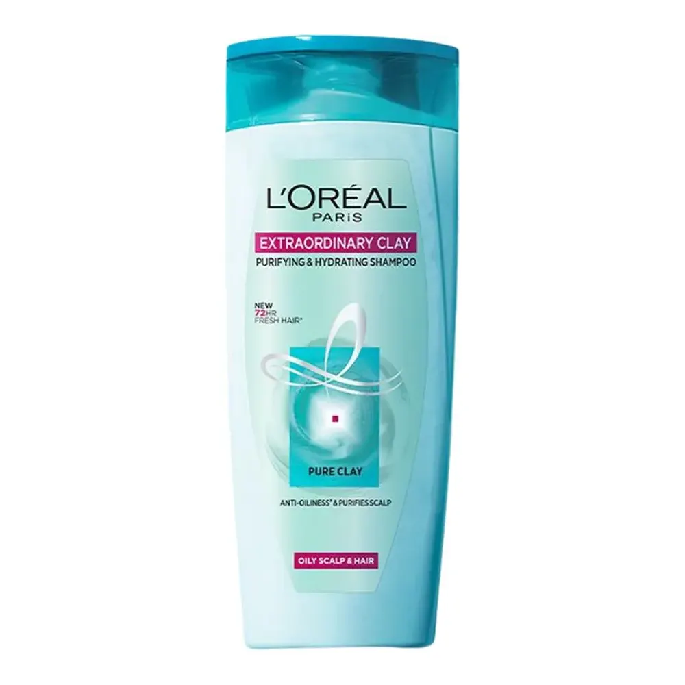 L'Oreal Paris Extraordinary Clay Purifying And Hydrating Shampoo 75Ml