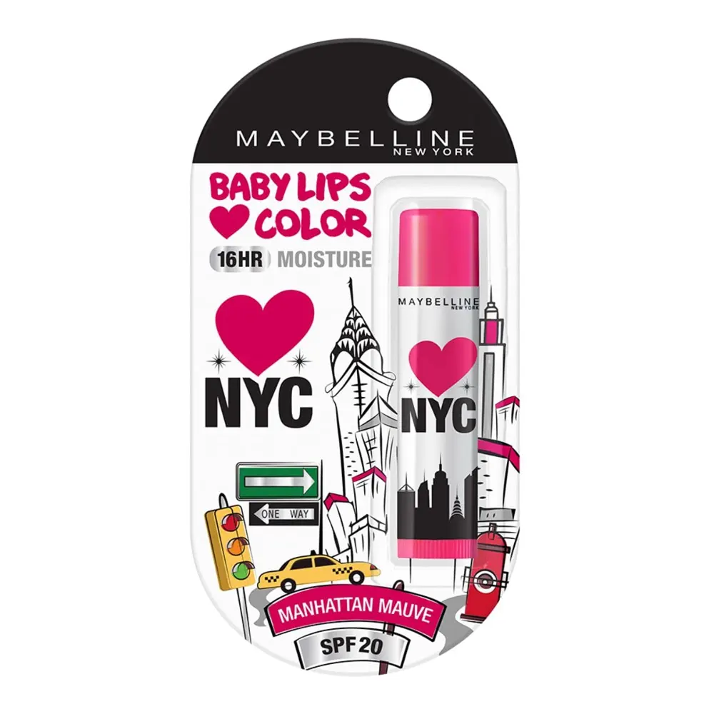 Maybelline Baby Lips Color Manhattan Mauve 4G