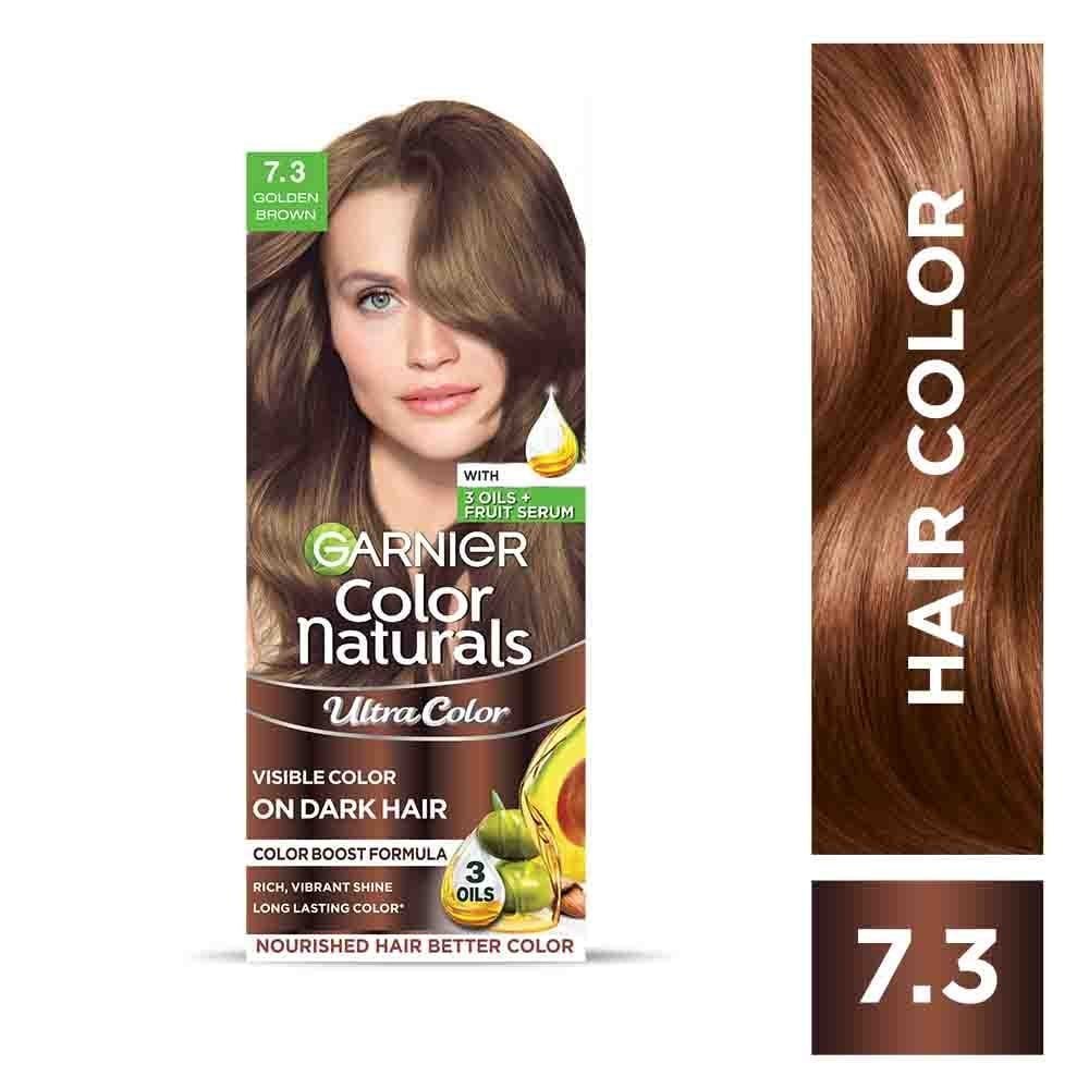 Garnier Color Naturals Ultra Color 7.3 Golden Brown 30Ml + 30G