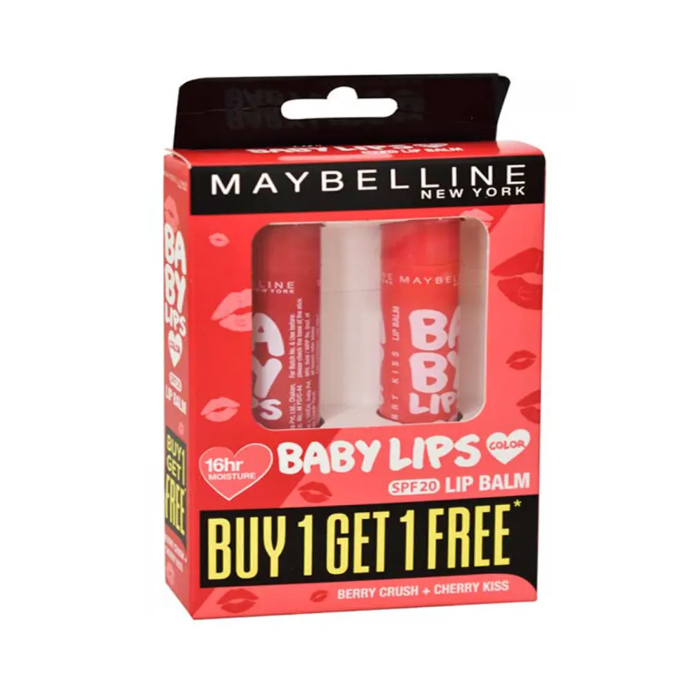 Maybelline Baby Lips Color Cherry Kiss 4G + Winter Flush 9Ml
