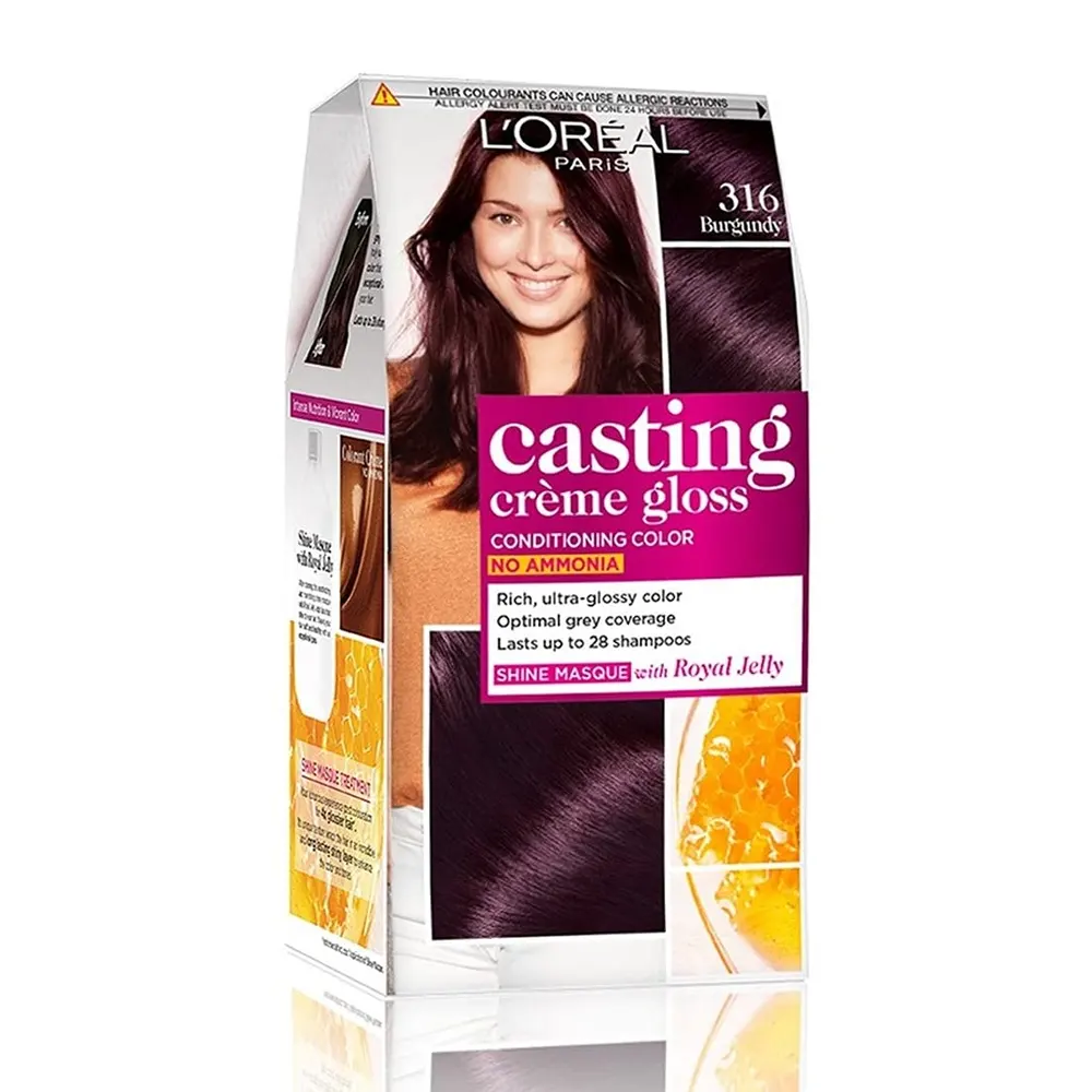 L'Oreal Paris 316 Burgundy Casting Creme Gloss 192.5Ml