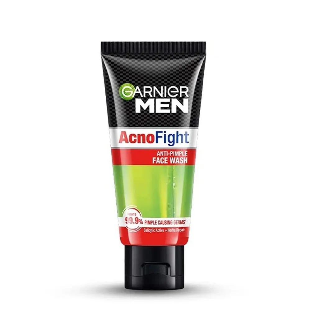 Garnier Men Acno Fight Anti Pimple Face Wash 50G.
