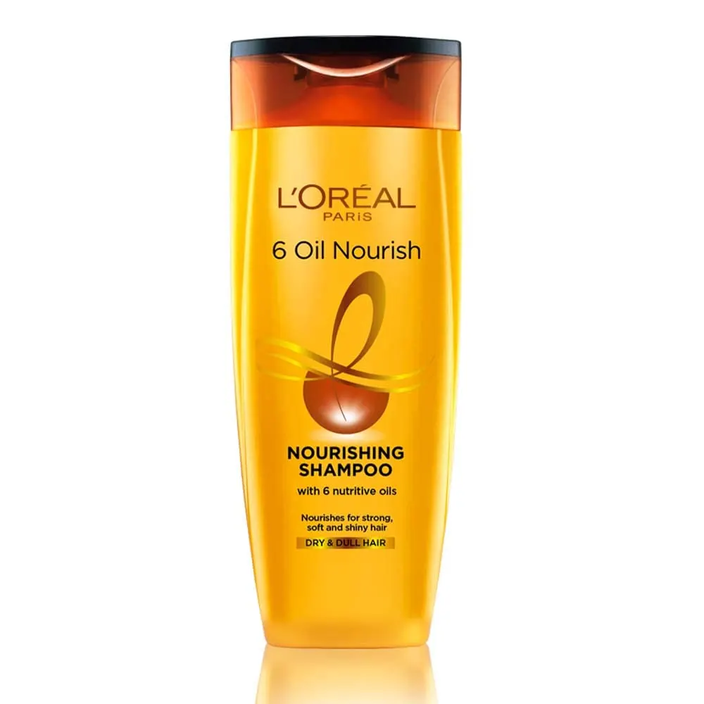 L'Oreal Paris 6 Oil Nourish Nourishing Shampoo Dry And Dull Hair 192.5Ml
