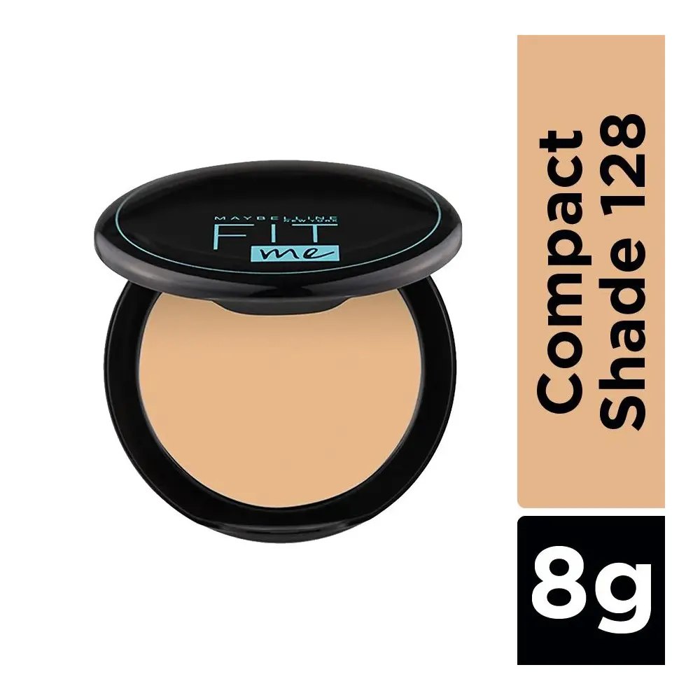 Maybelline Fit Me 128 Warm Nude Matte + Porless 8G