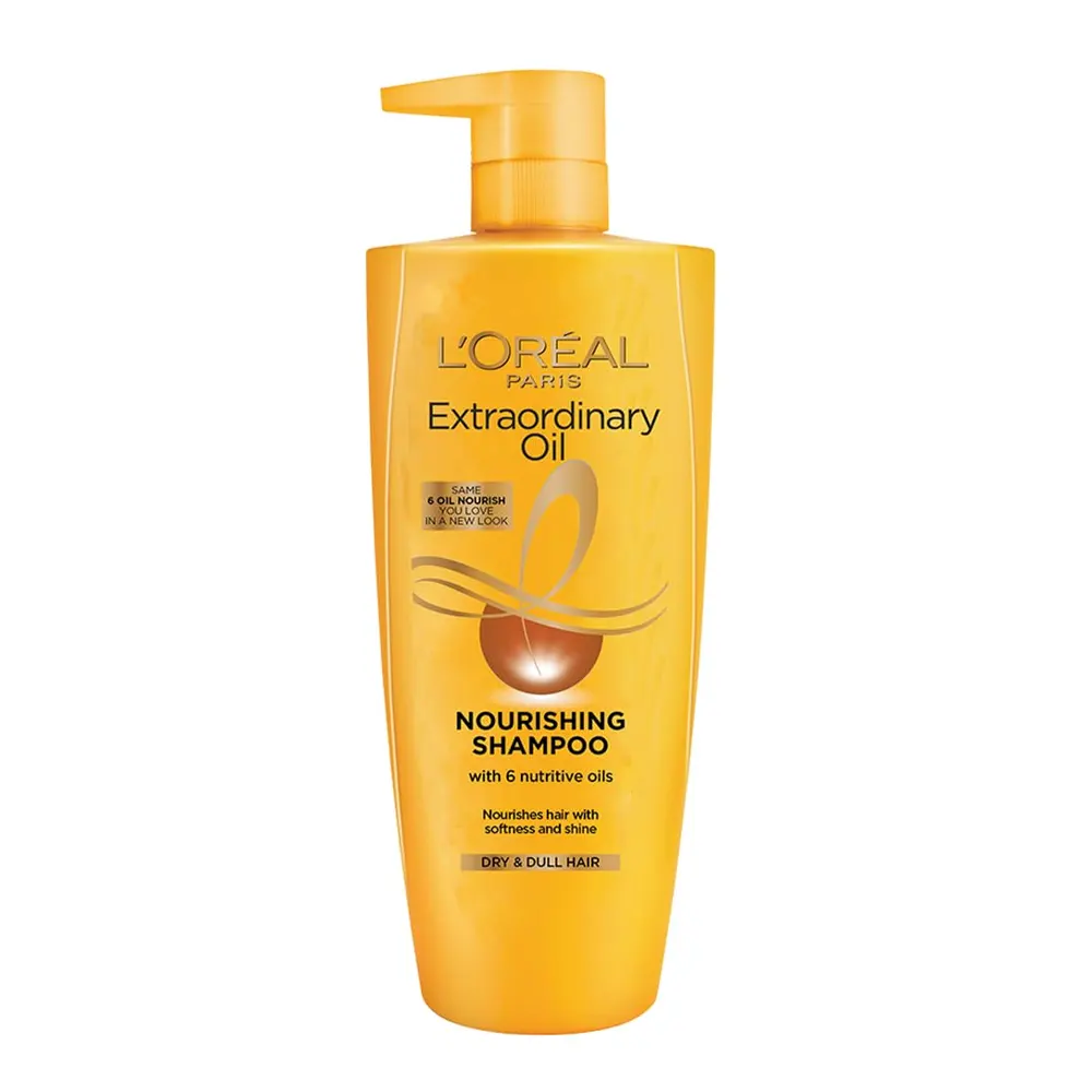 L'Oreal Paris 6 Oil Nourish Nourishing Shampoo With 6 Nutritive Oil For Dry &Amp; Dull Hair 1Ltr