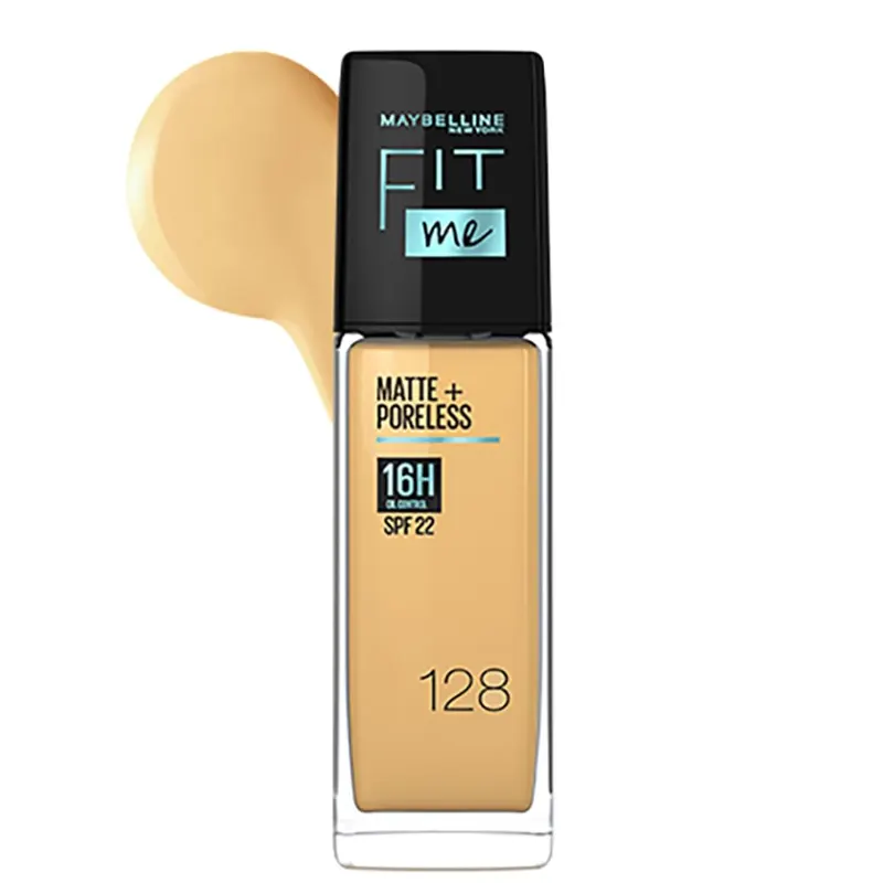 Maybelline New York Fit Me Matte + Poreless 128 Foundation 16H Oil Control Spf22 30Ml