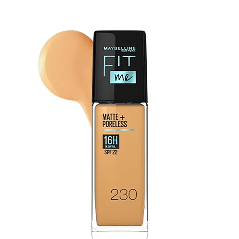 Maybelline New York Fit Me Matte + Poreless 230 Foundation 16H Oil Control Spf22 30Ml
