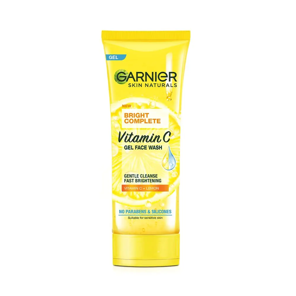 Garnier Skin Naturals Bright Complete Vitamin C Gel Face Wash 50G