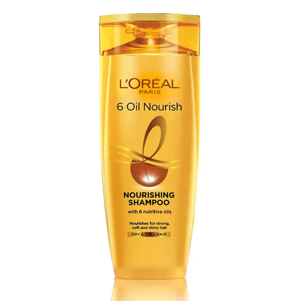 L'Oreal Paris 6 Oil Nourish Nourishing Shampoo Dry &Amp; Dull Hair 180Ml