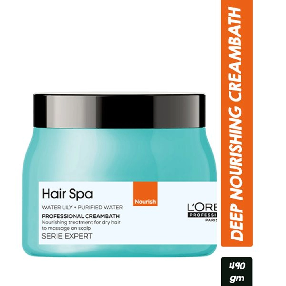 L'Oreal Professional Paris Hair Spa Water Lily + Purified Water 490G